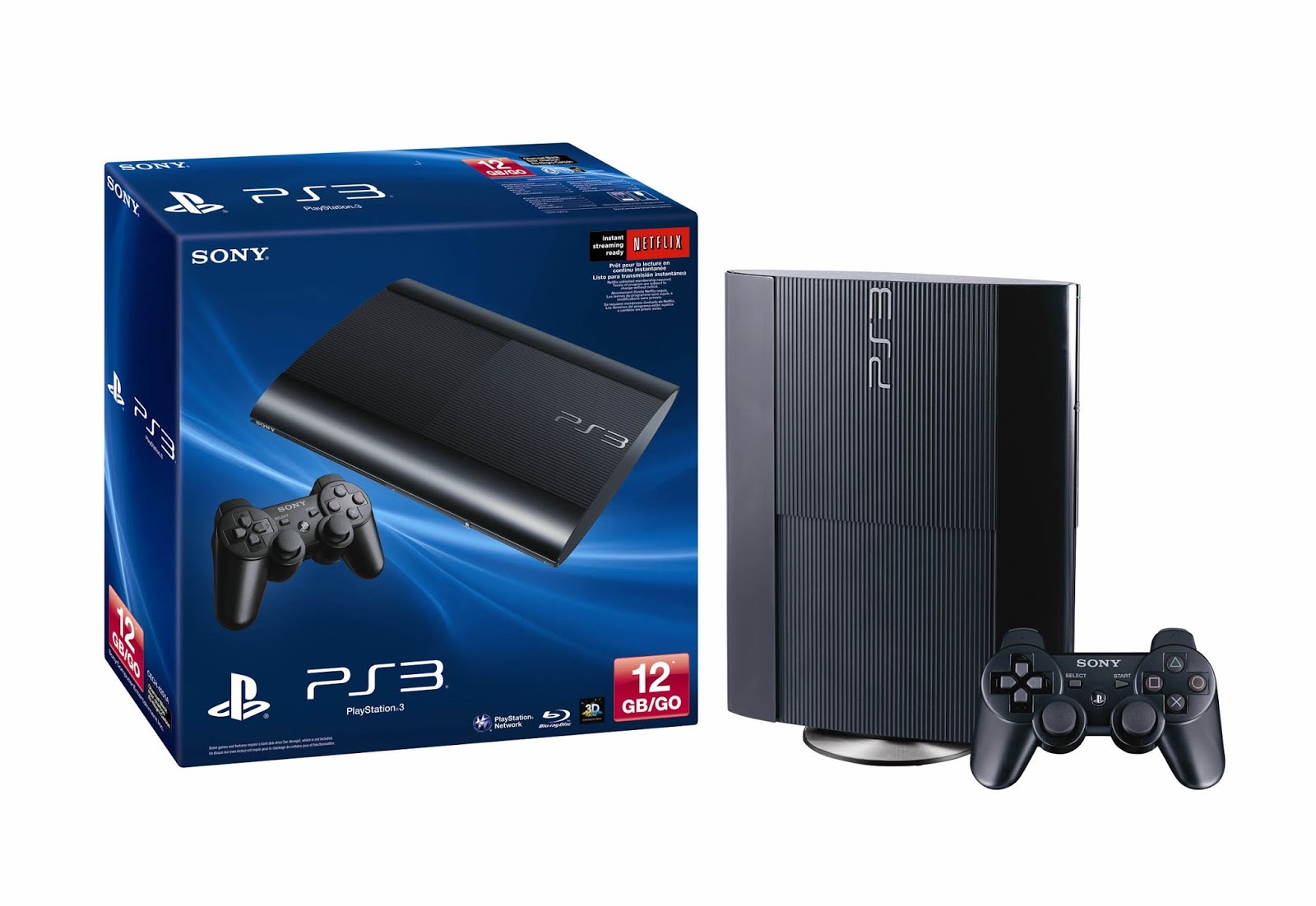New Packshots Arrive for the 12 Gigabyte Version of PlayStation 3 With European Release