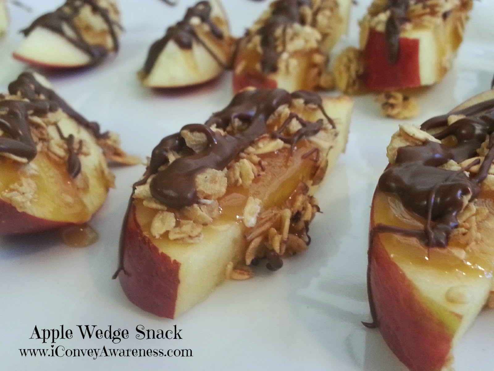 Conveying Awareness with Jessica David Apple Wedges with a Secret