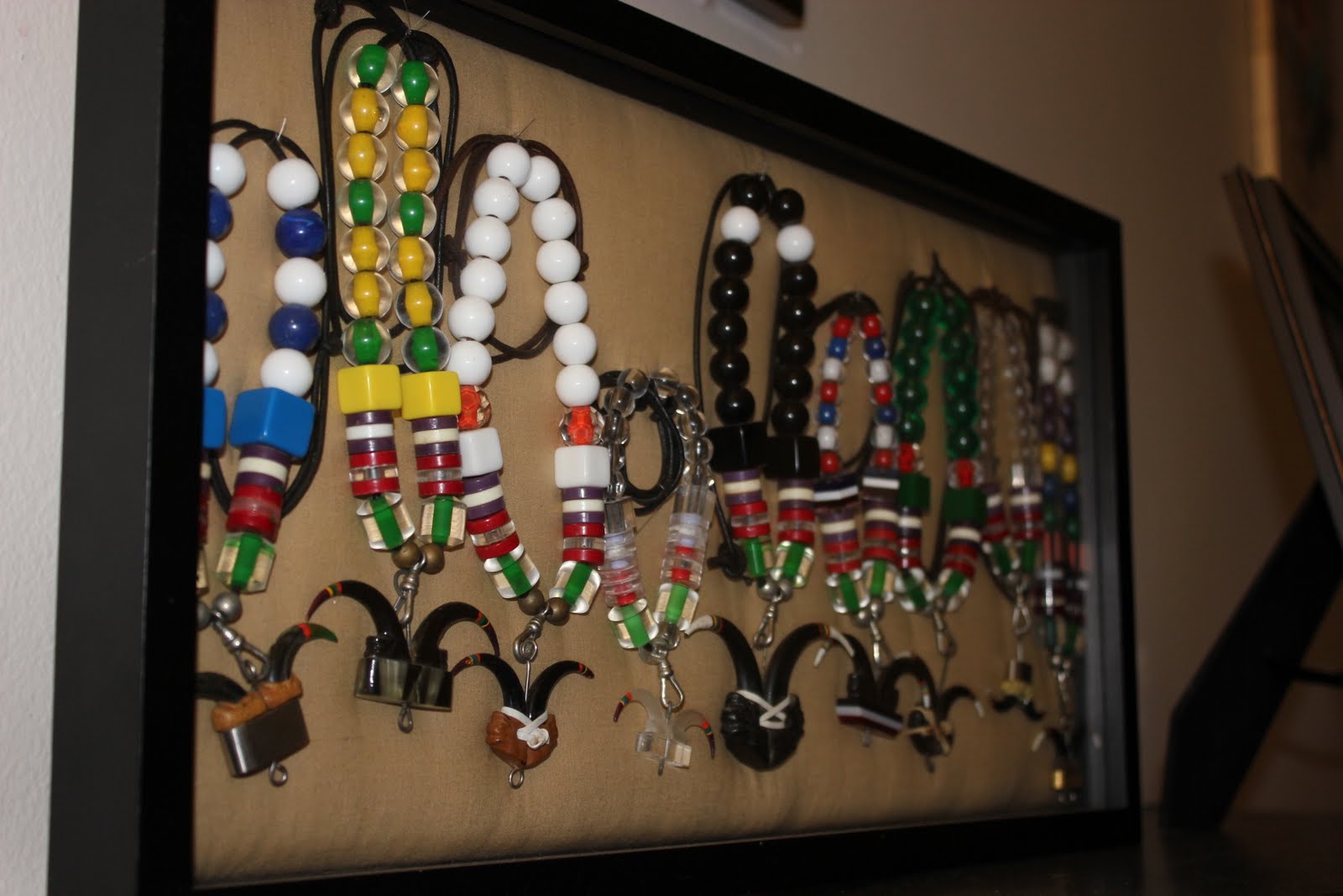 Casual Fridays Displaying Alex's MicOSay Beads