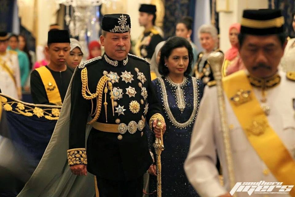 Sultan Ibrahim Almarhum Sultan Iskandar Sebagai Sultan Johor Kelima