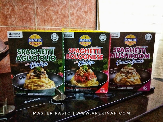 Master Pasto Spaghetti Siap Dalam 3 Minit Je