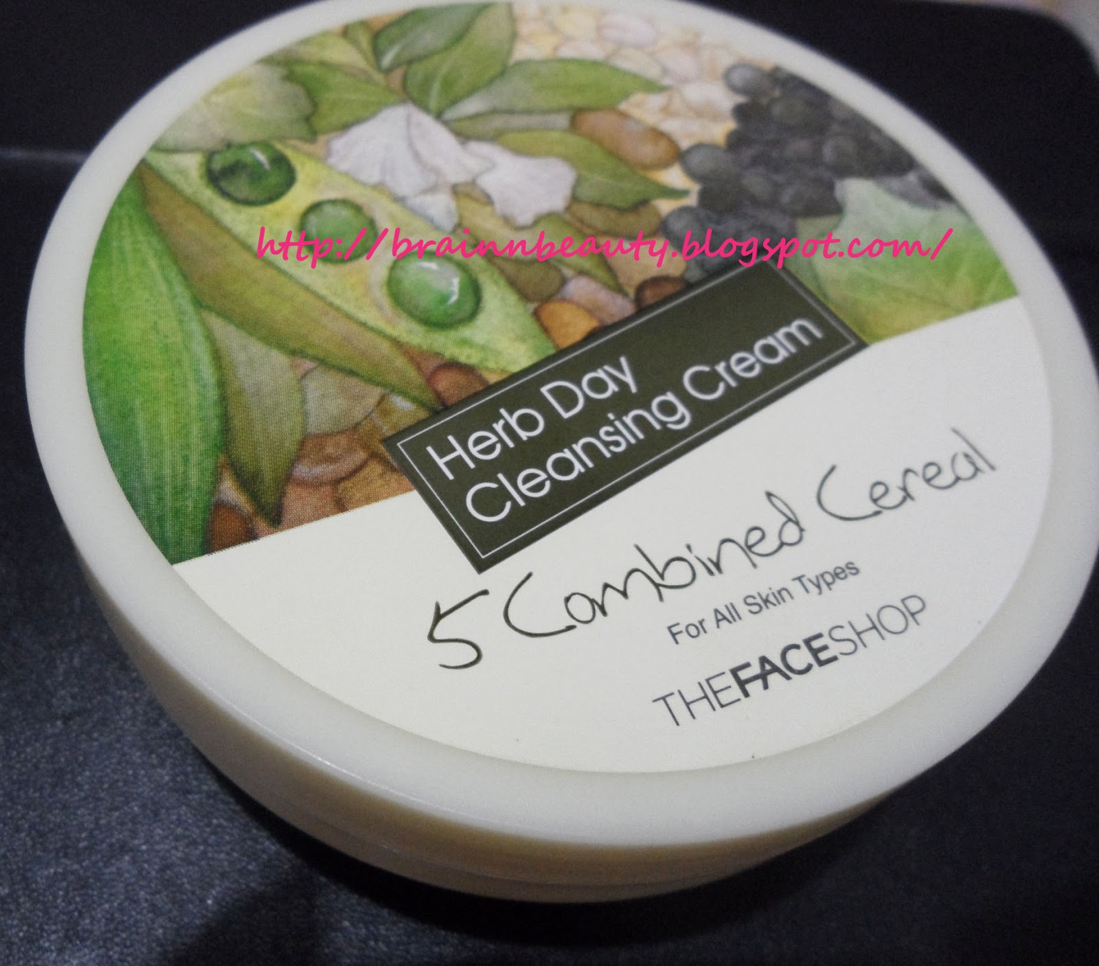The Face Shop Herb Day Cleansing Cream Review Brain and Beauty