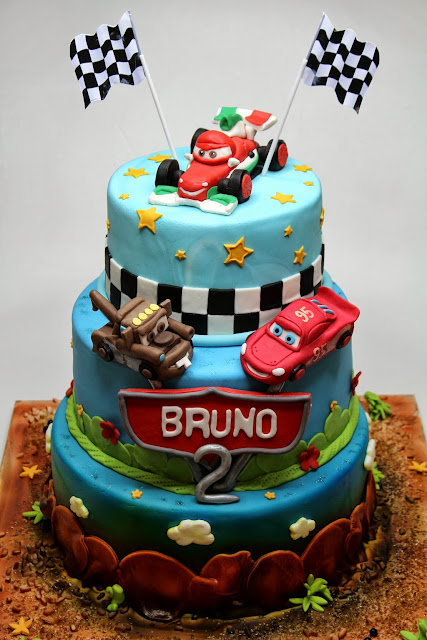 CARS 2 Birthday Cake for Boy in London