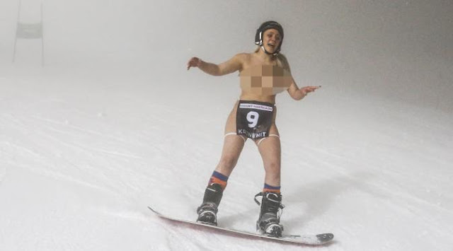 Balapan Ski Bugil