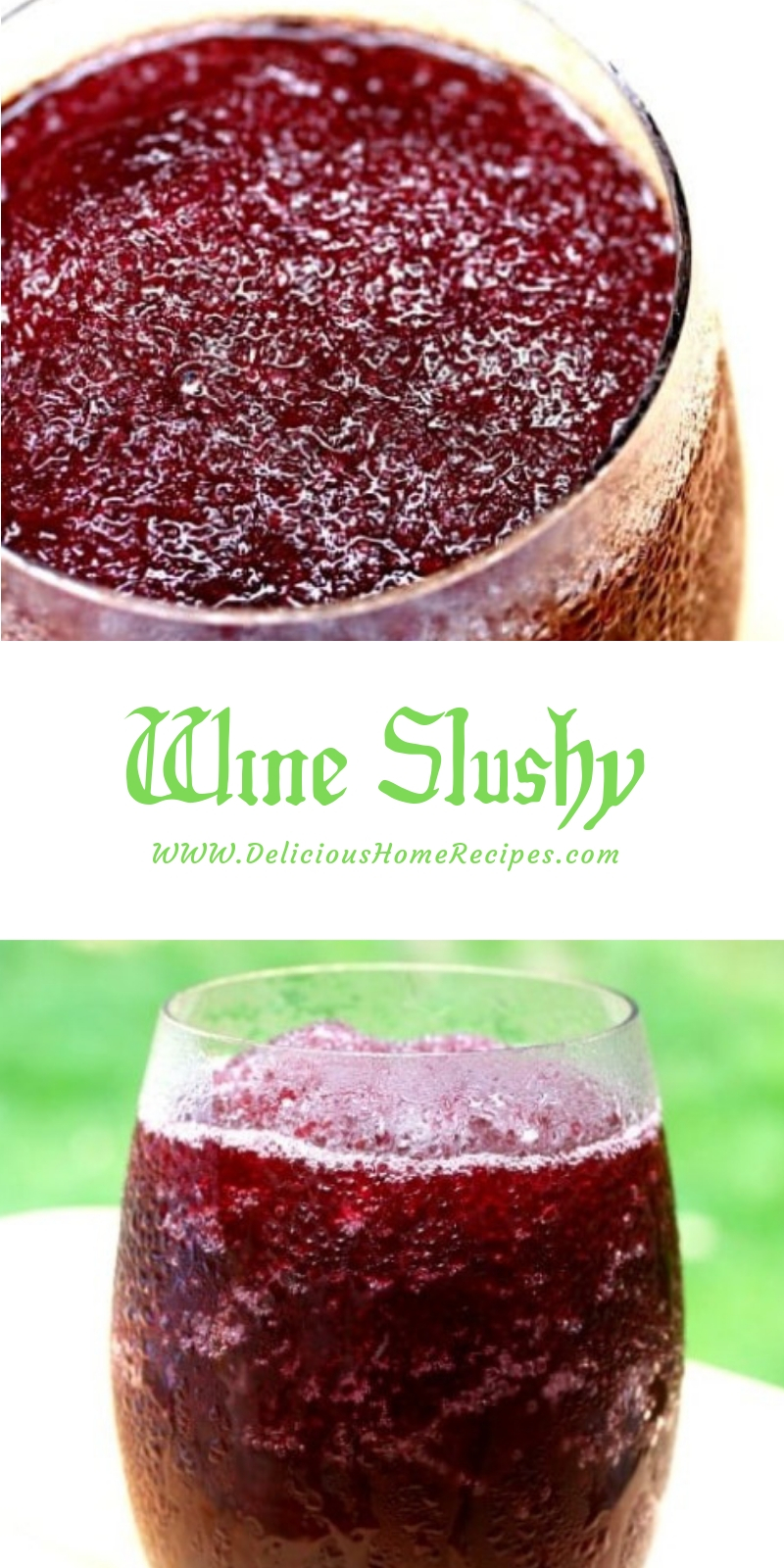 Wine Slushy Wine Slushy