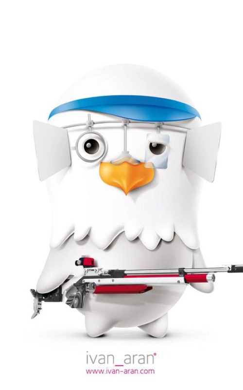 Ivan Arandjelovic. Талисман сербской команды 20