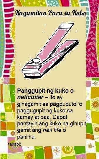 Teacher Fun Files: Kagamitan Para sa Malinis na Katawan