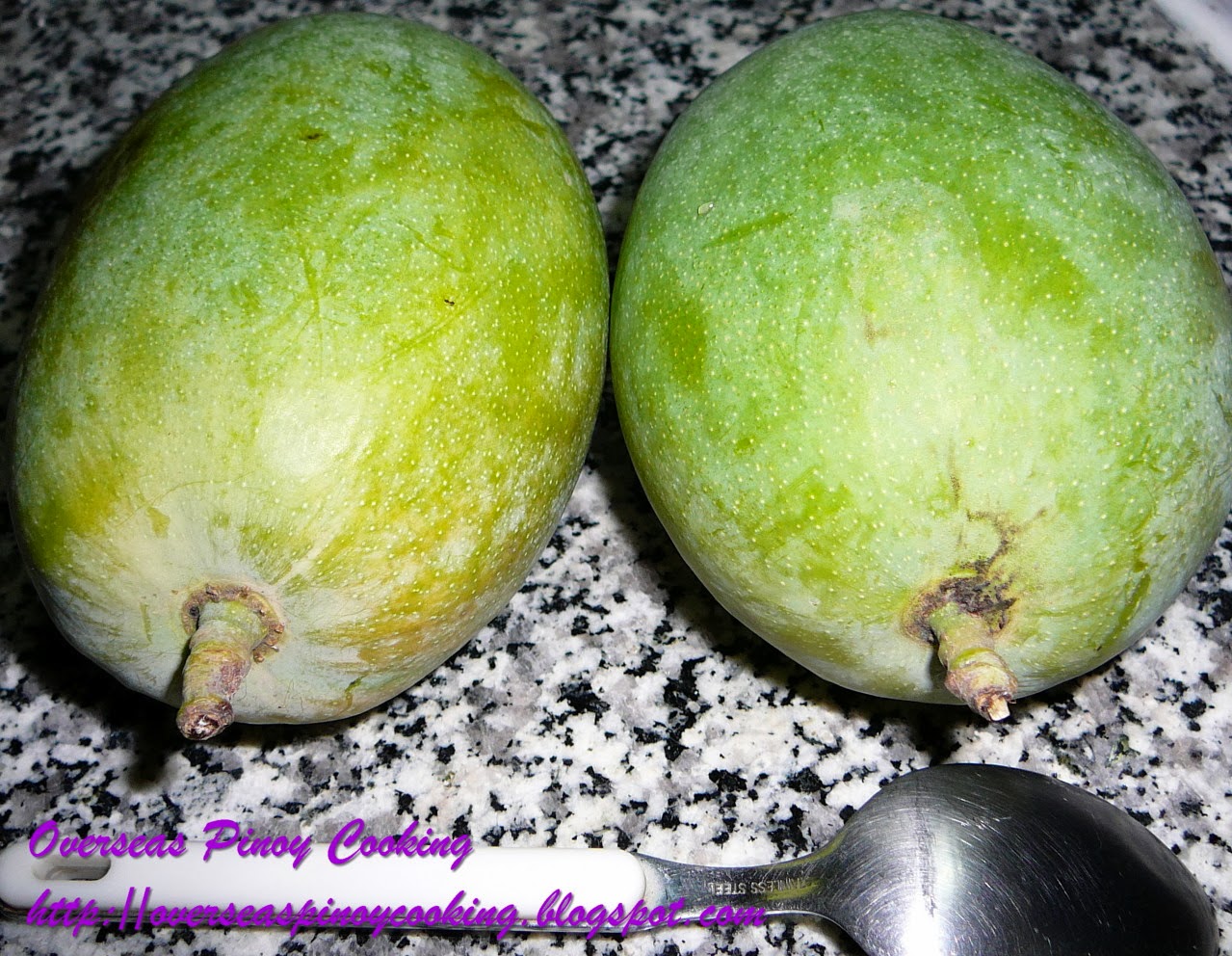 Ensaladang Hilaw na Manga, Green Mango Salad