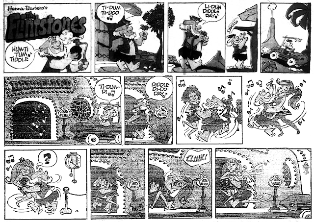Yowp: Flintstones Weekend Comics, April 1968