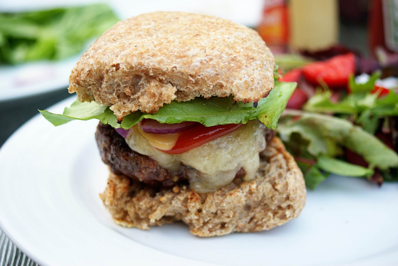 Piccante Dolce Burgers & Buns on the Grill