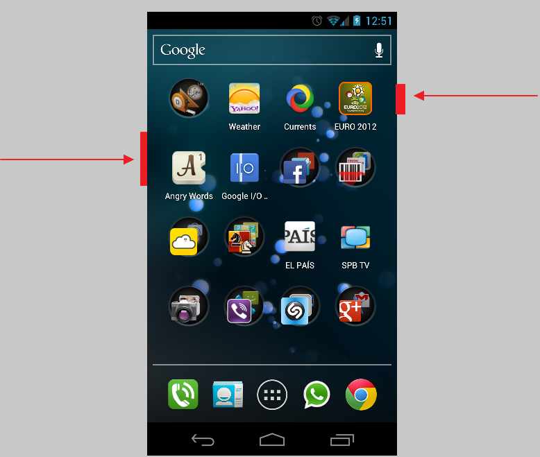 iChilango Print screen en Android