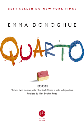 Capa do livro Quarto de Emma Donoghue