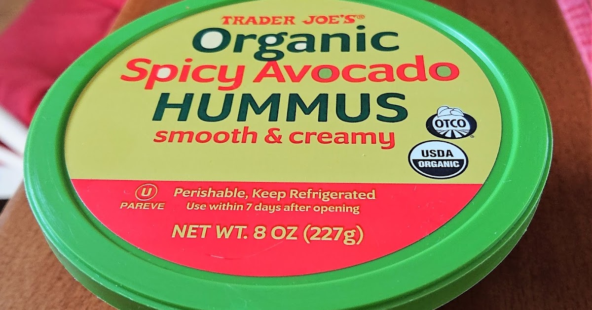 Exploring Trader Joe's Trader Joe's Organic Spicy Avocado Hummus
