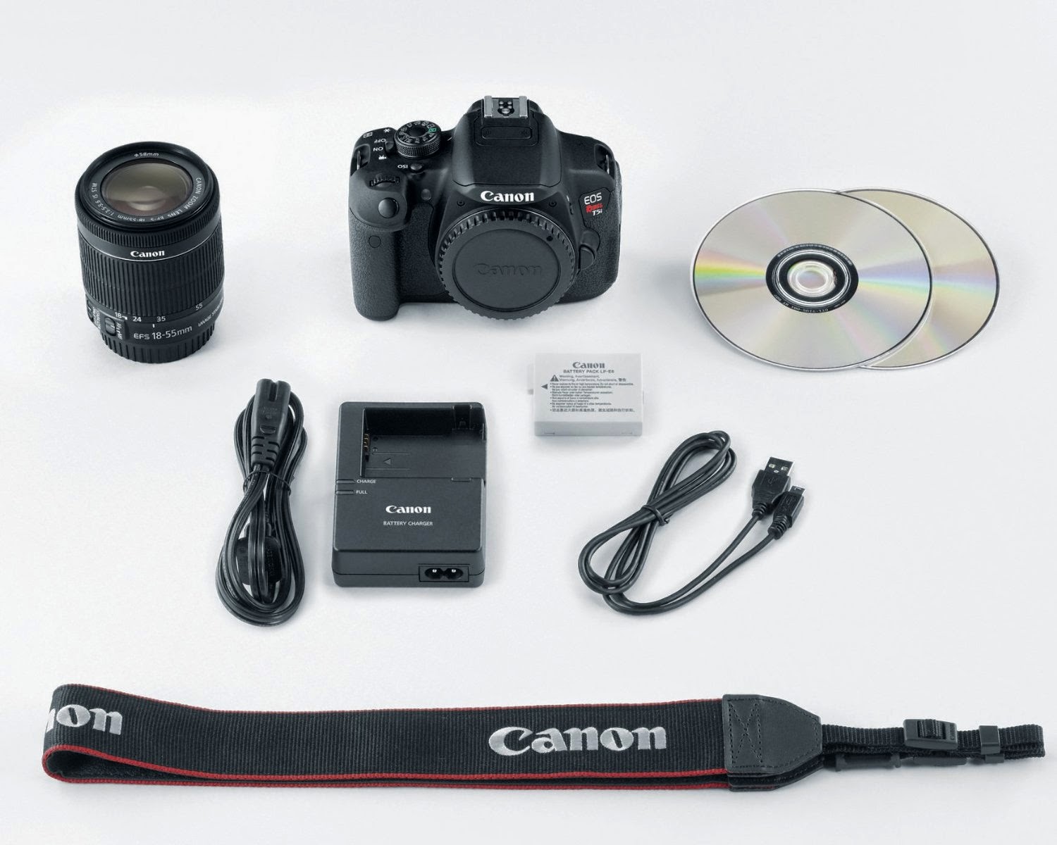 Canon EOS Rebel T5i Digital SLR Camera bundle, review camera and accessories