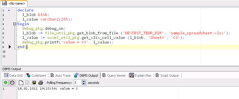 ORA-00001: Unique constraint violated: Working with Office 2007 (OOXML ...