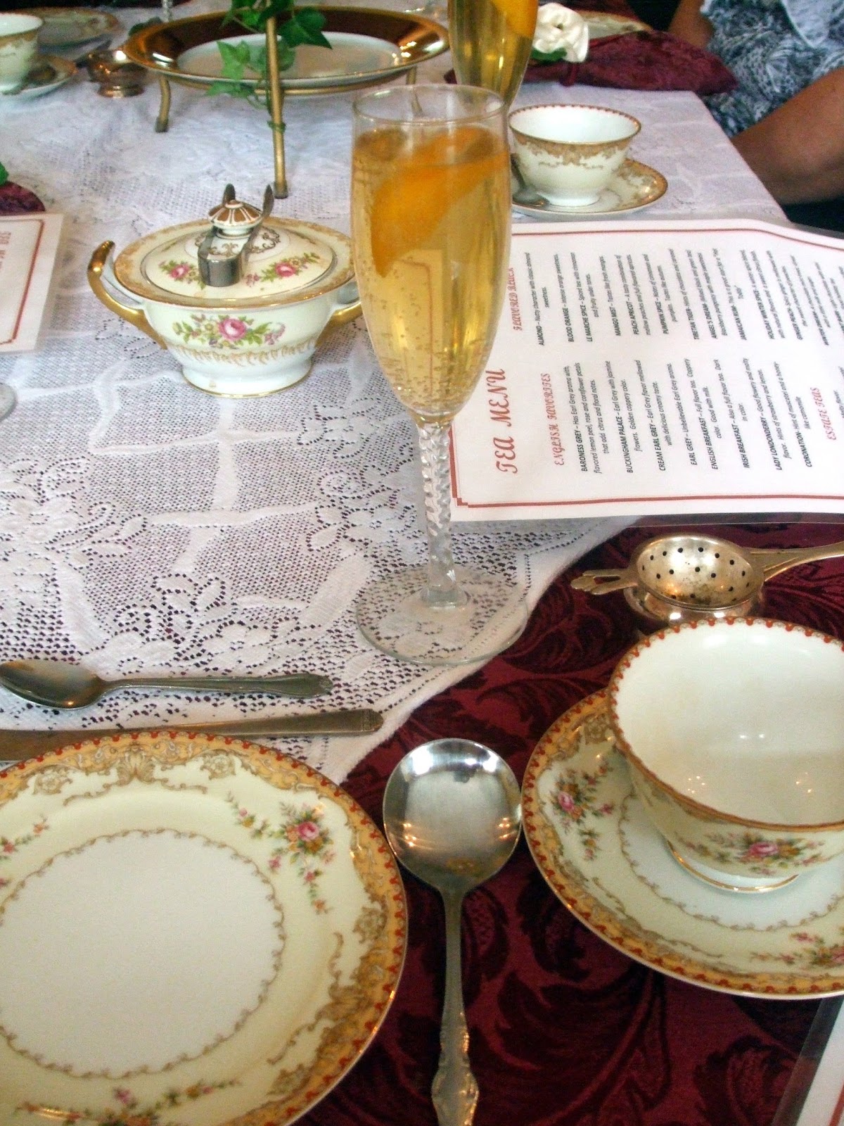 Rosemary's Sampler SereniTea Victorian Tea Room, MD