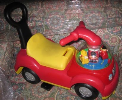 JuaiMurah: Fisher Price Little People Firetruck Ride On