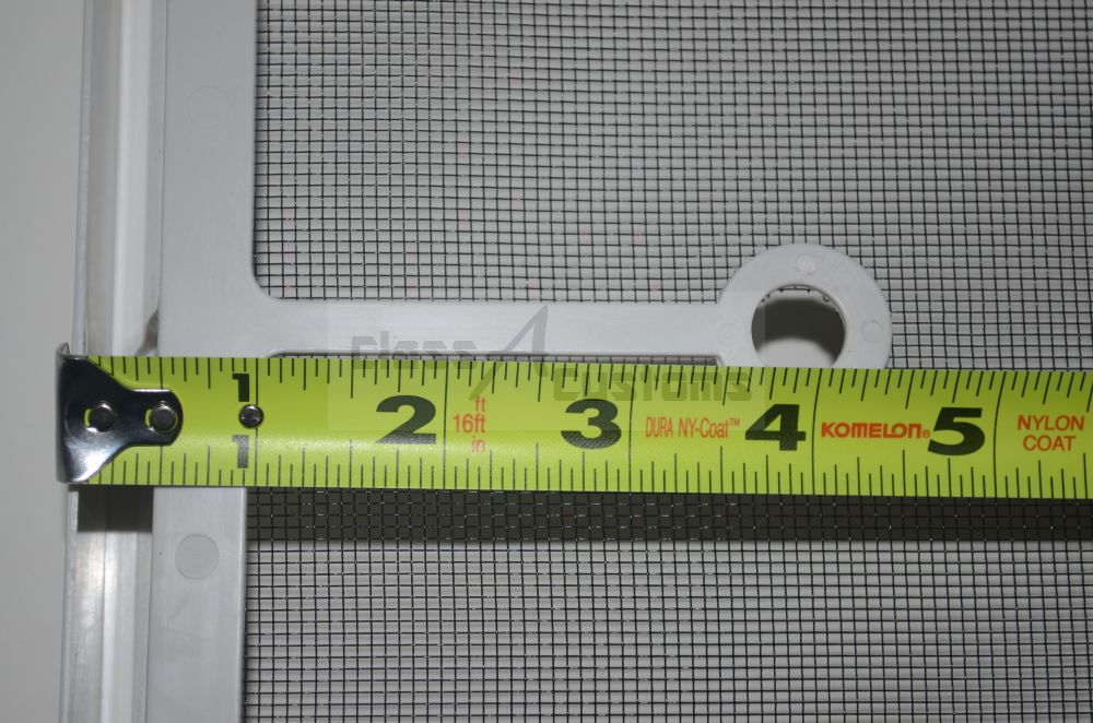 Class A Customs 14" RV Roof Vent Replacement Screen Frame White