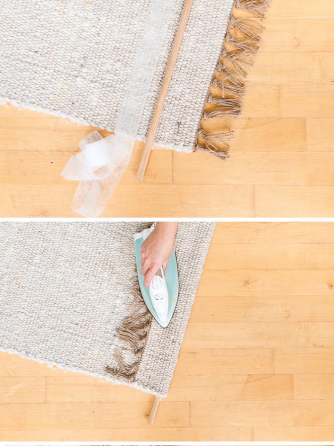 Diy tapiz con una jarapa