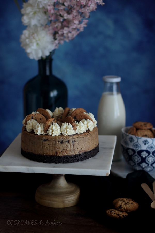 Cheesecake de Chips Ahoy. Cookcakes de Ainhoa