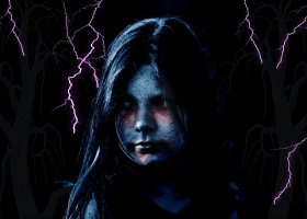 A child affected by childhood depression. A child affected by childhood depression.