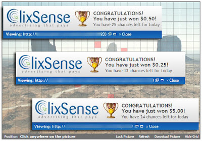 ClixGrid clixgrid clixsense prize prémio