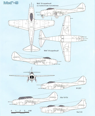 характеристики истребителя МиГ-9
