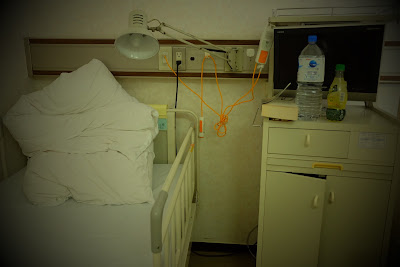 Scene from a Japanese hospital. Scene from a Tokyo hospital.