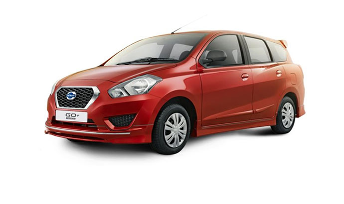 Datsun Go+ Ruby Red