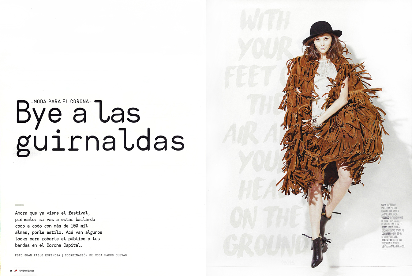 Alexandria Aurelia & Luba Ramírez / Chilango Magazine, November 2015