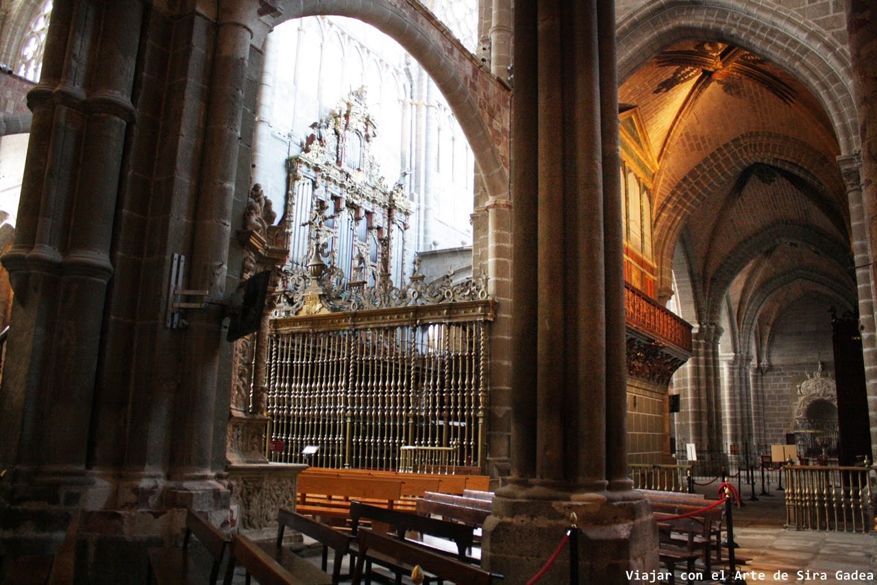 Coro Catedral Ávila Órganos