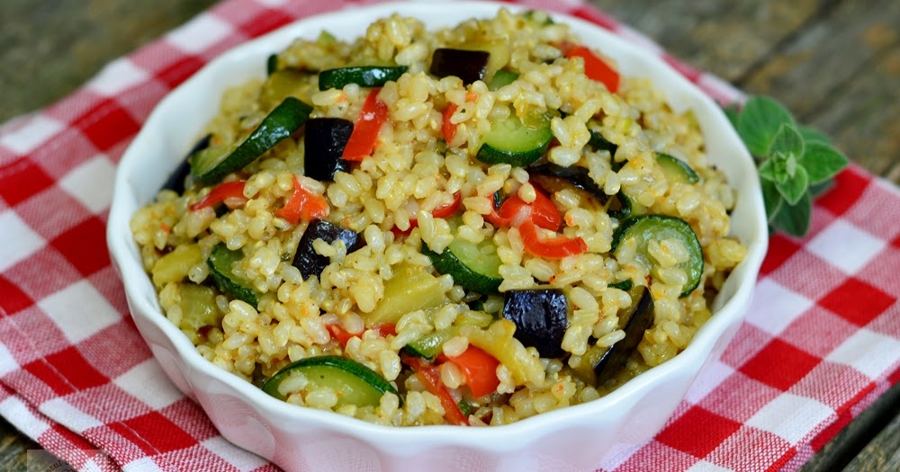 Orez integral cu legume CAIETUL CU RETETE