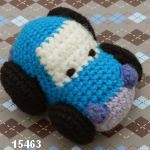 patron gratis coche amigurumi