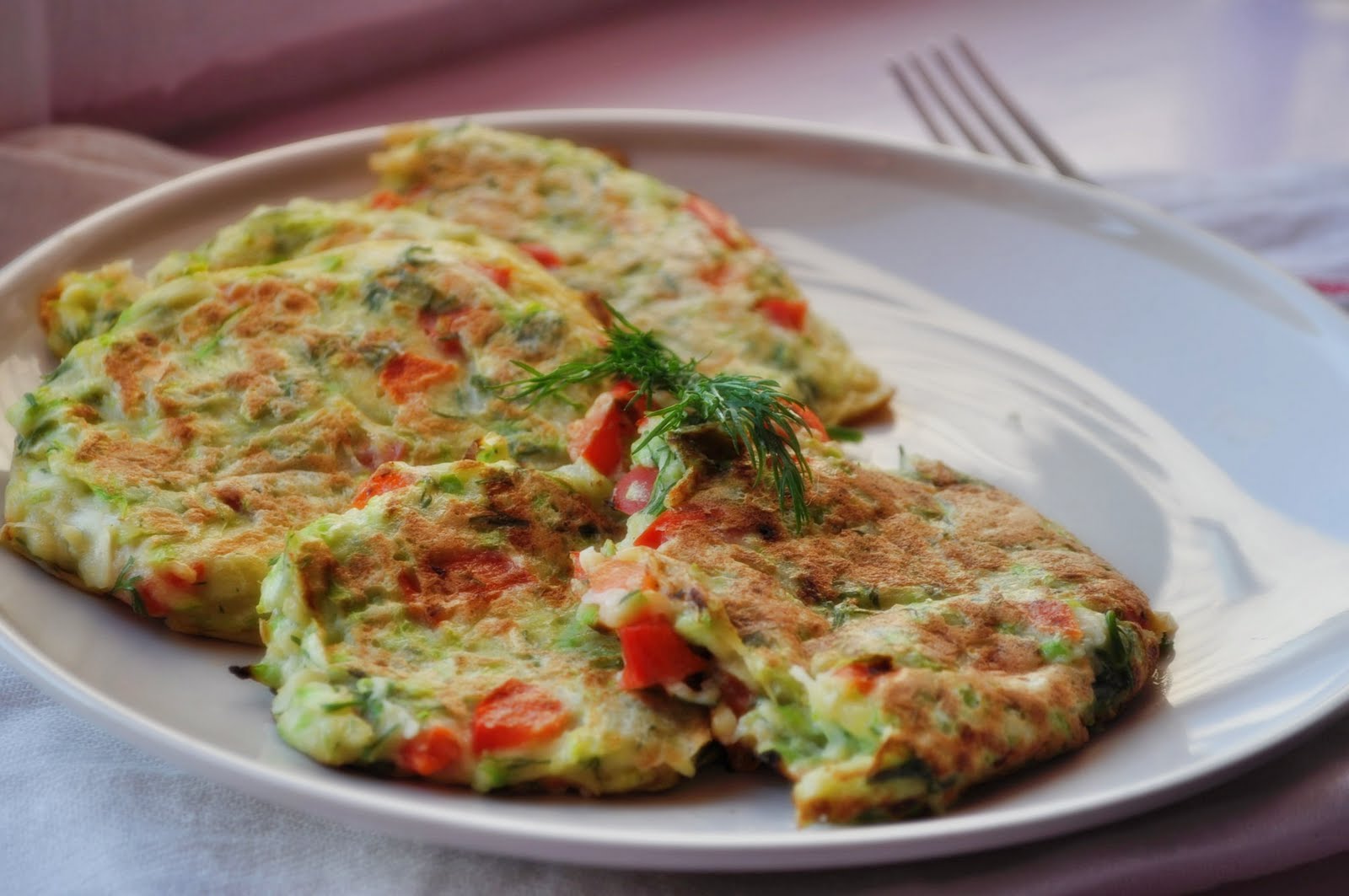 Оладьи из цукини Азбука вкуса