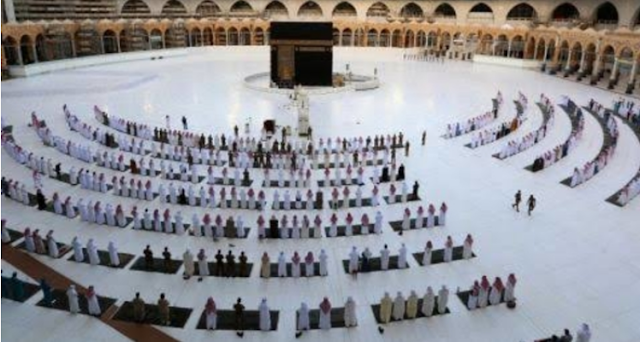 Ibadah Haji Mulai Berlangsung di Arab Saudi di Tengah Pandemi COVID-19 Ibadah Haji Mulai Berlangsung di Arab Saudi di Tengah Pandemi COVID-19