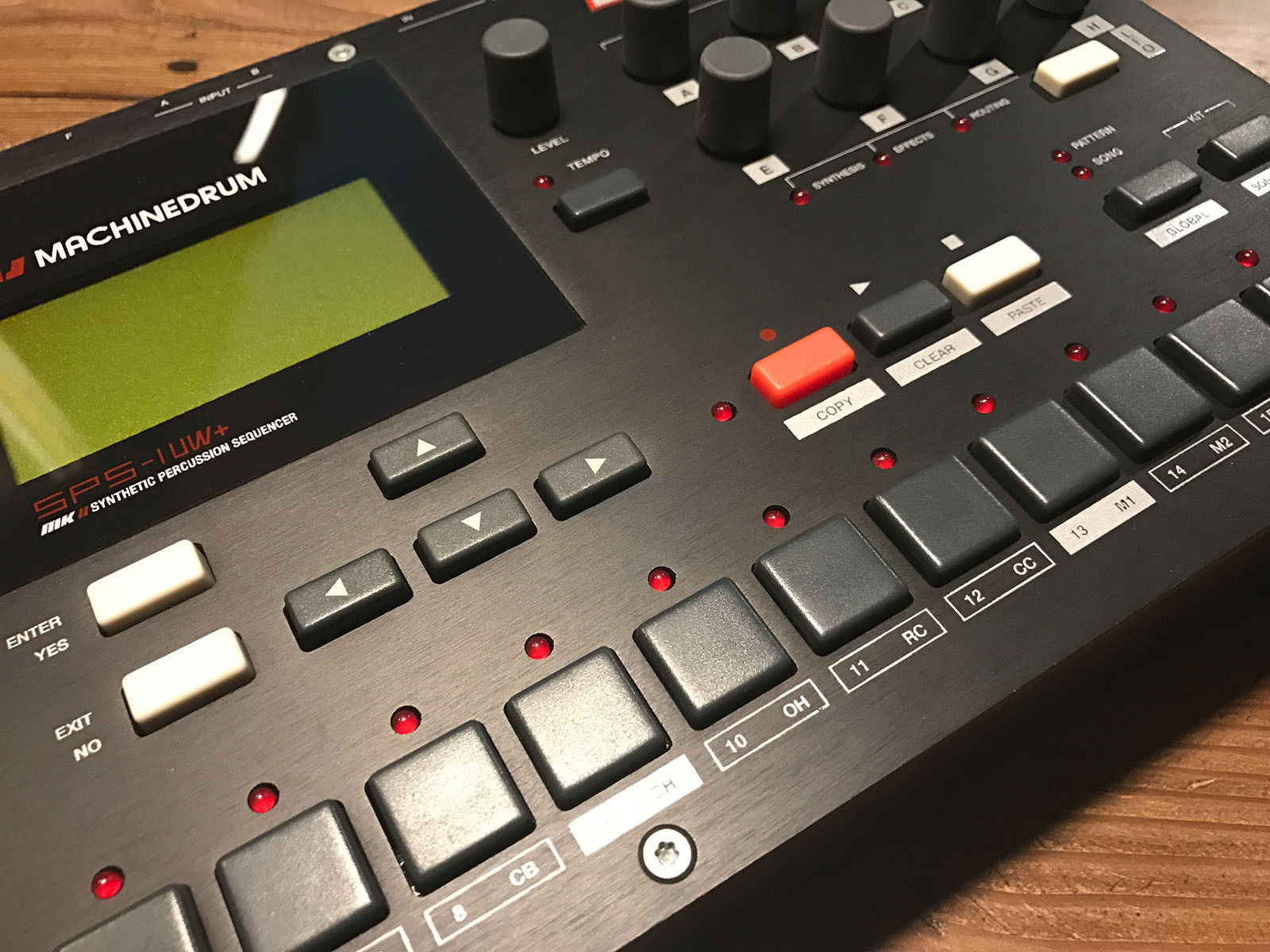 MATRIXSYNTH Black Elektron Machinedrum SPS1 UW+ MK2