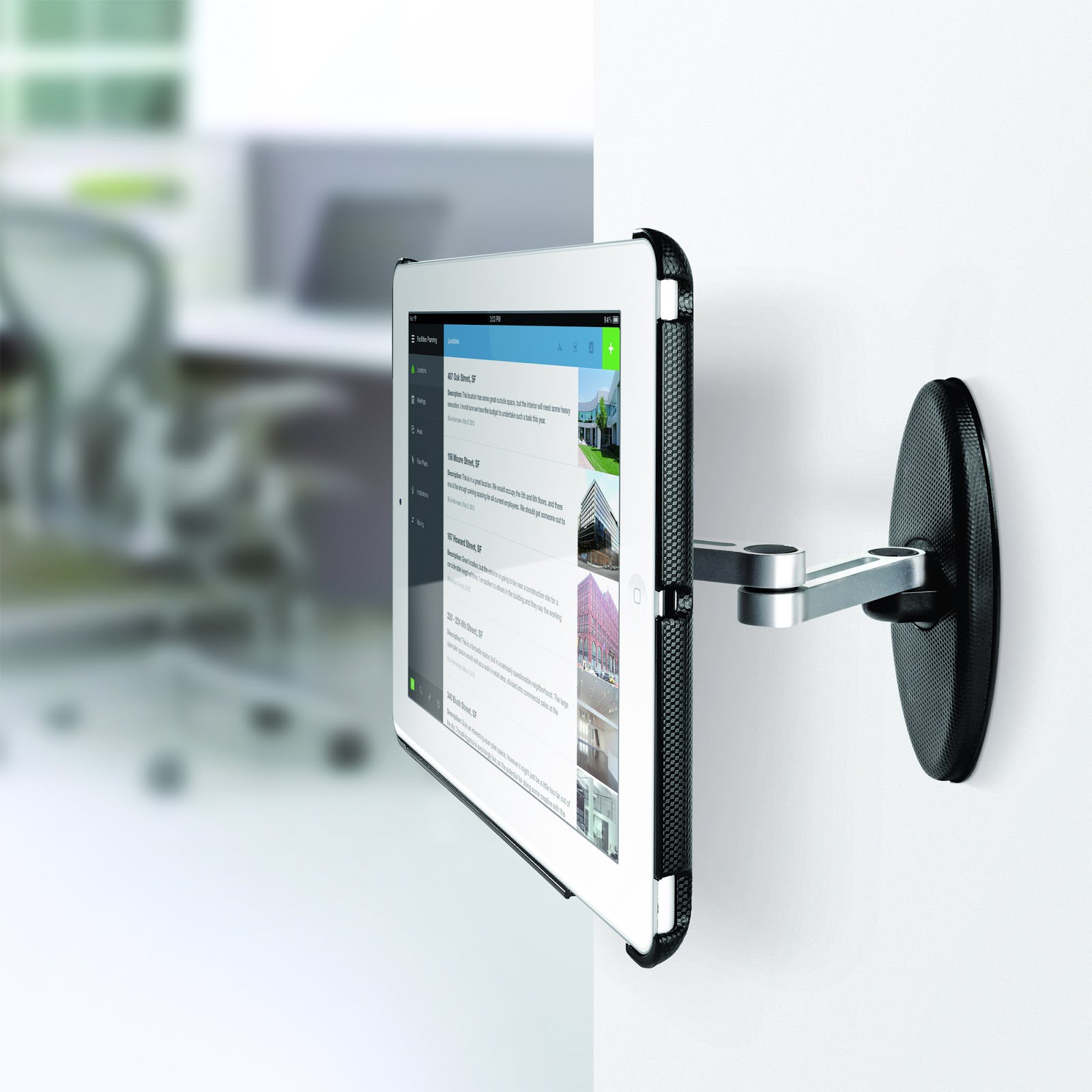 Arredo e Design MELICONI Supporto da muro per tablet ROTATION