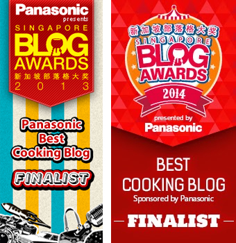Singapore Blog Awards Best Cooking Blog Finalist 2014