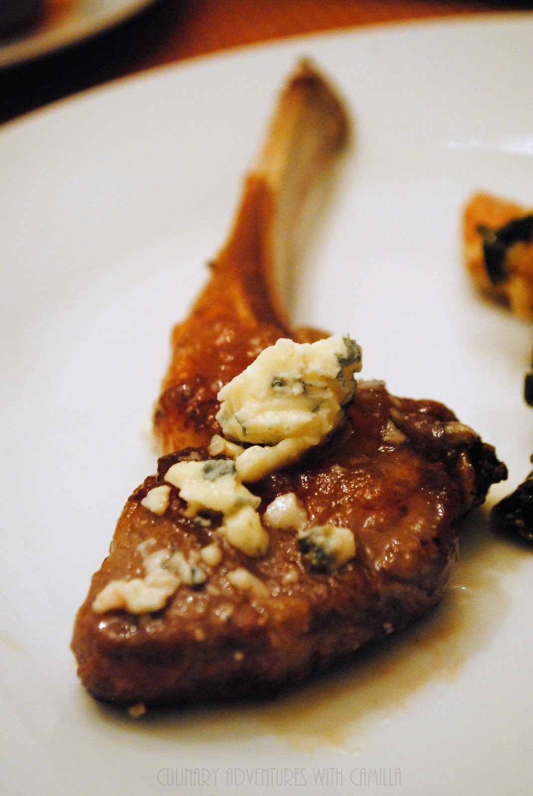 PanSeared Lamb Lollipops with