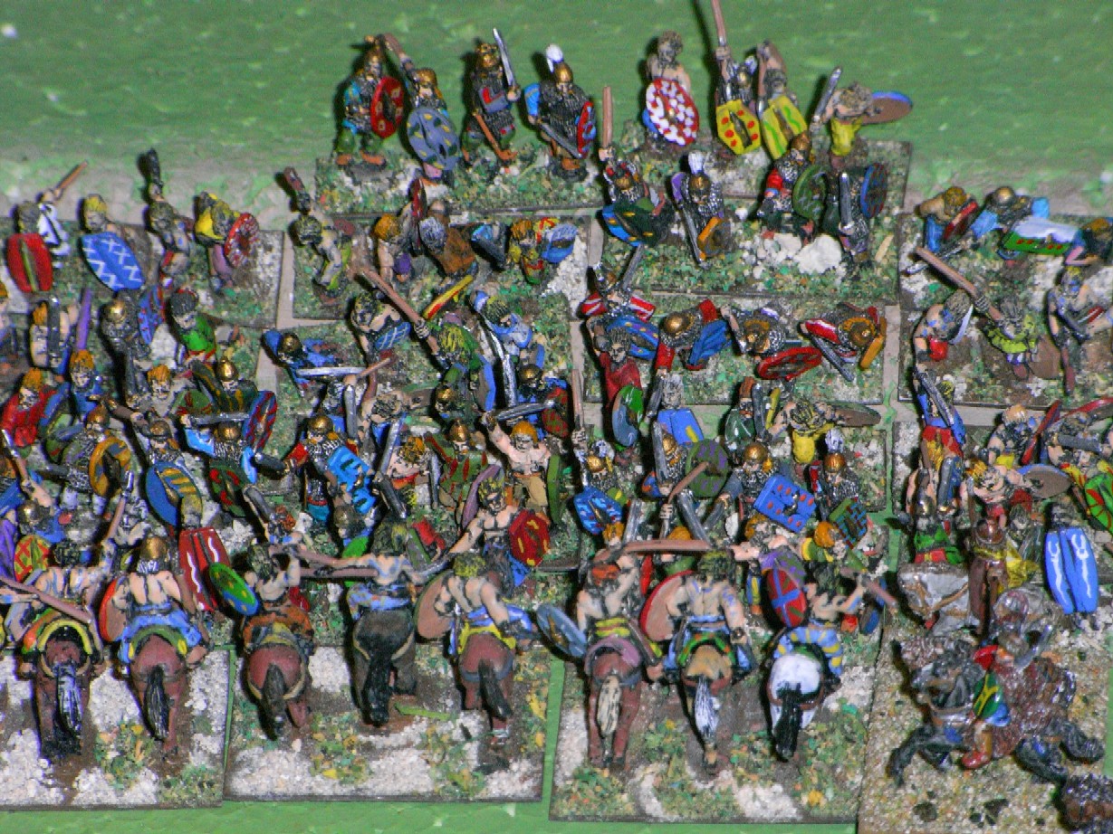 SOLDADOS VIEJOS BATALLA DEL SABIS 57 aC (Sambre)