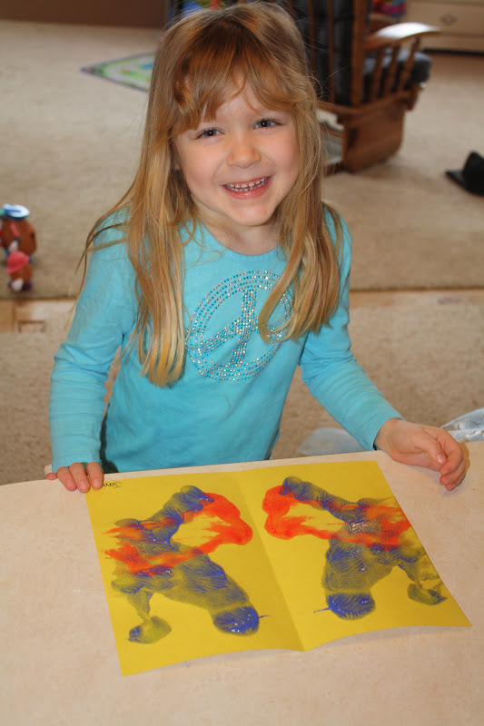 Hefley 5..... Dental Floss Painting