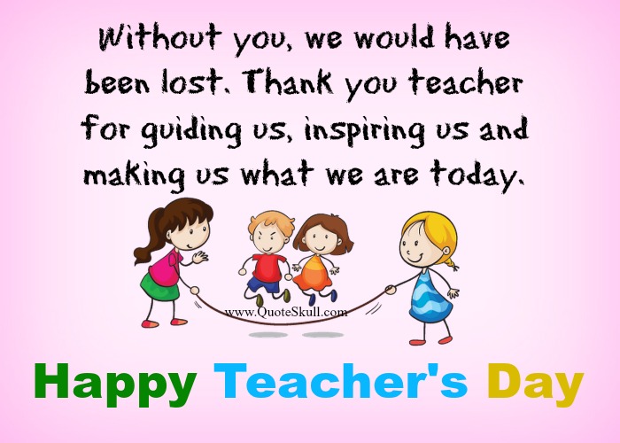 teacher message