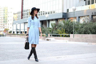 Botas con Vestido 2017 Botas con Vestido 2017