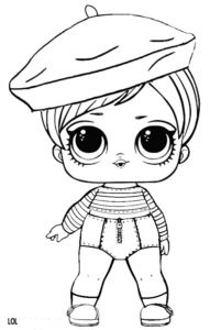 beatnik babe lol doll