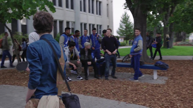 ausCAPS: Justin Prentice and Timothy Granaderos nude in 13 Reasons Why