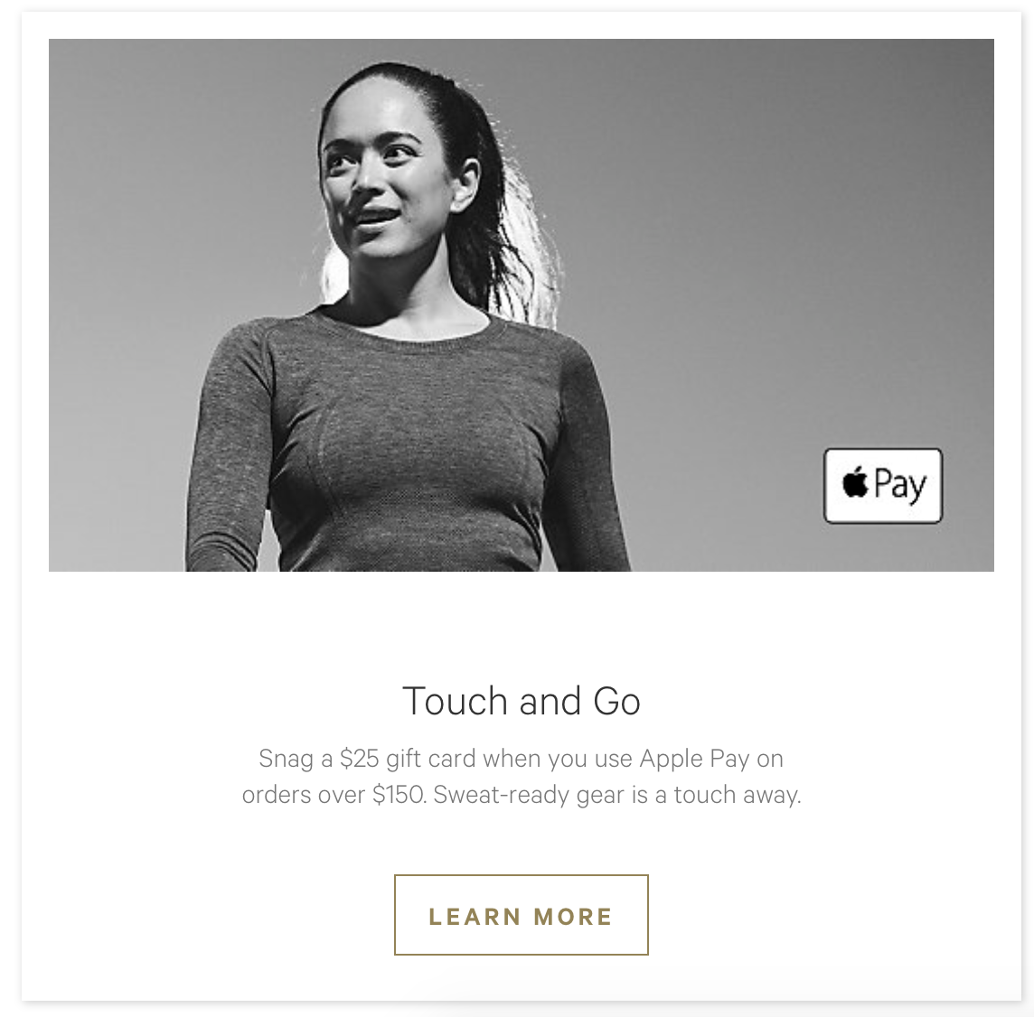why is my lululemon gift card not working
