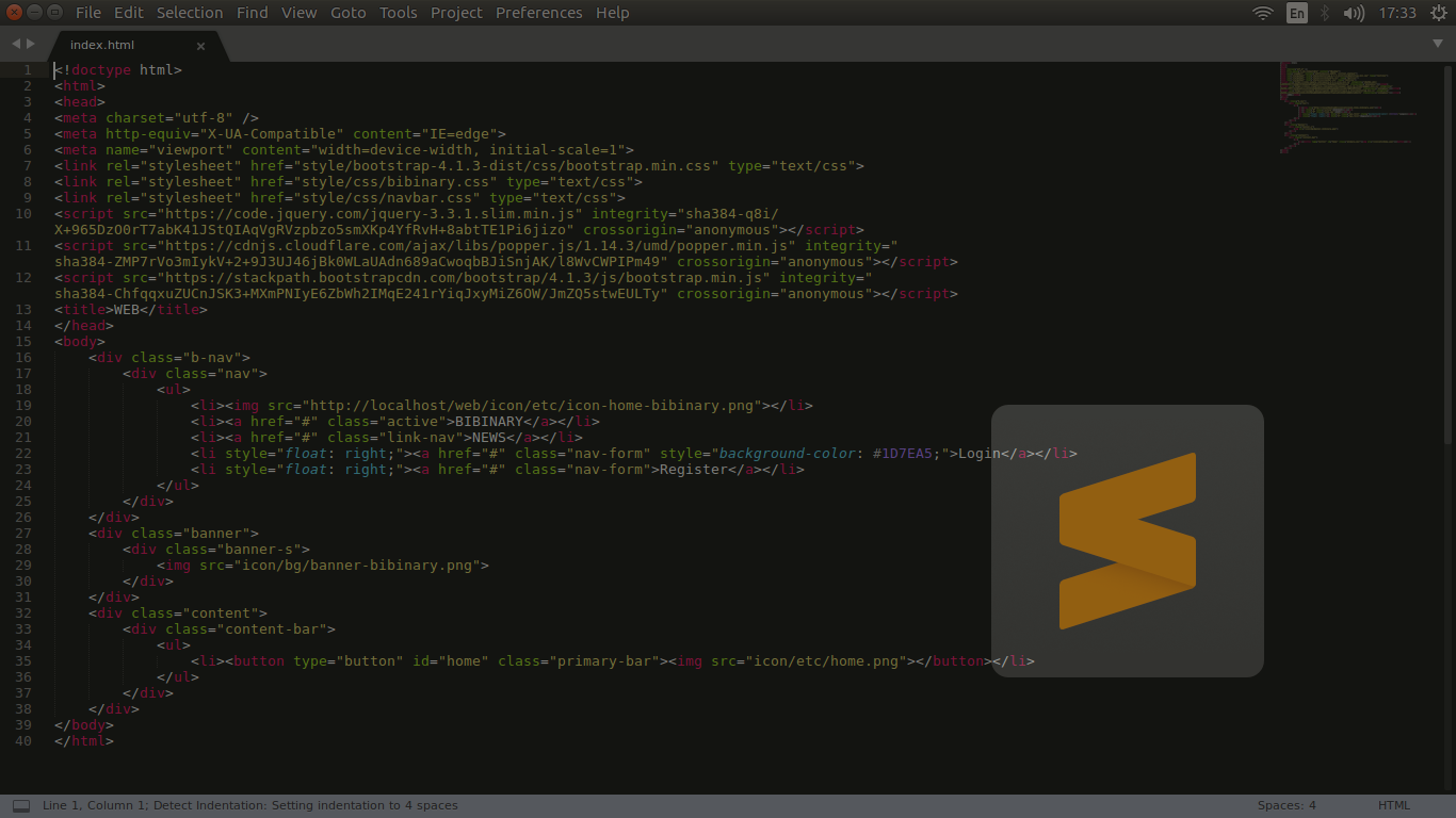 Review Sublime text dan Cara Install Sublime text di linux BIBINARY