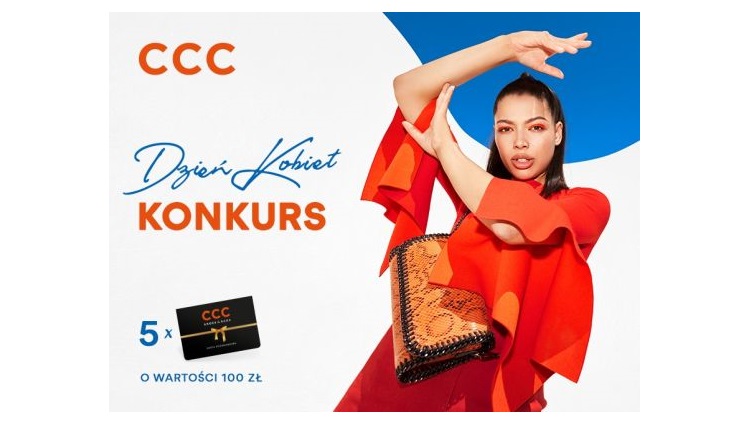 Wygraj voucher do sklepów CCC o wartości 100 zł Konkurs