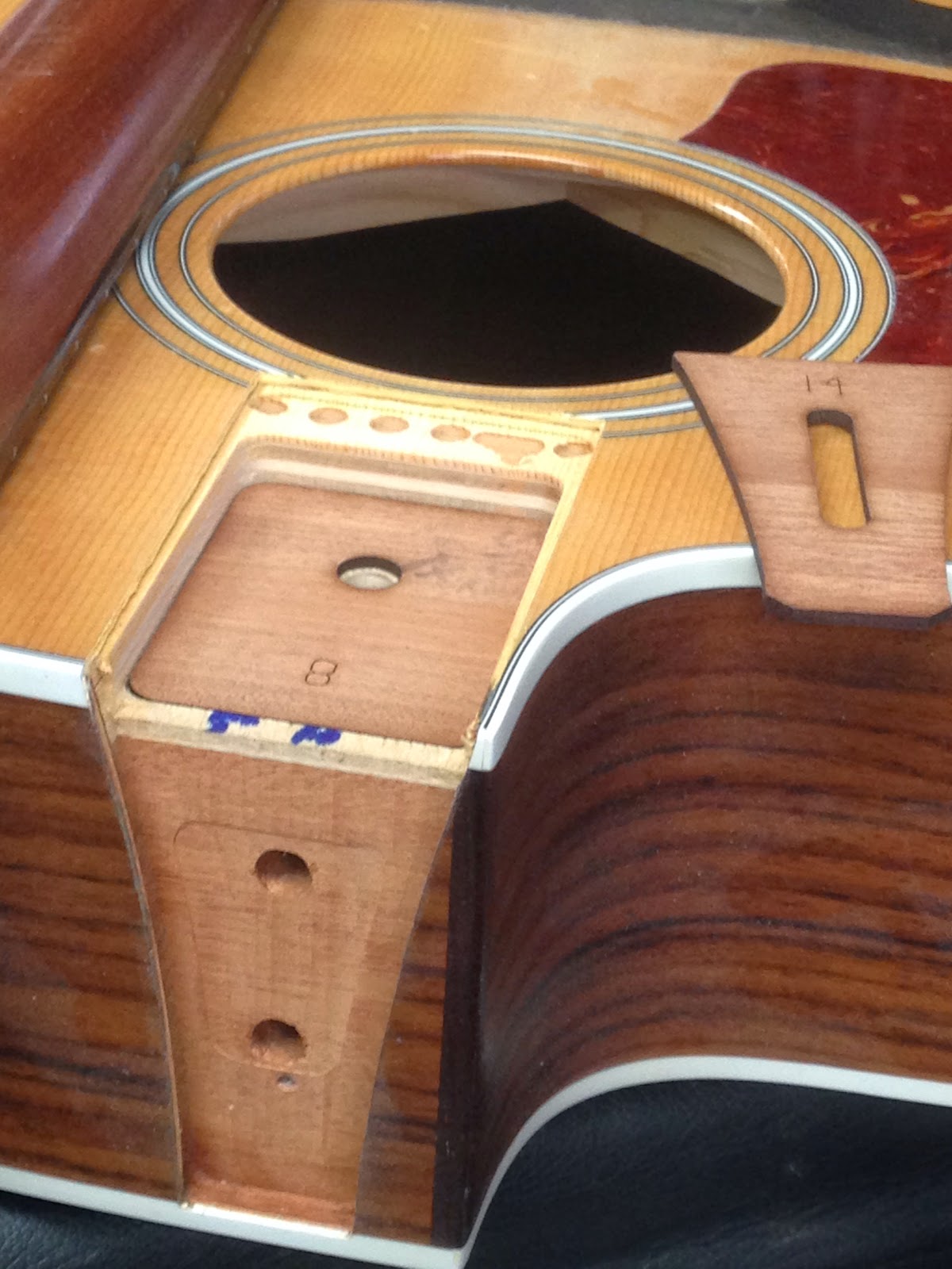 McConville Guitars Taylor Neck Joints