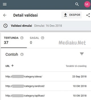 URL Yang Dikirimkan Ditandai Noindex URL Yang Dikirimkan Ditandai Noindex
